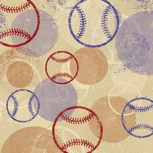 Karen Foster Design - Baseball Collection - Paper - Baseballs