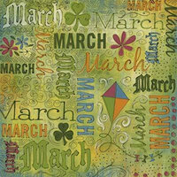 Karen Foster Design - Calendar Creations - Doodle - March