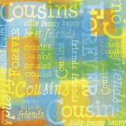 Karen Foster Design - Cousins Collection - Paper - Cousins Collage