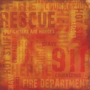 Karen Foster Design - Paper - Public Heroes Collection - Rescue Firefighters Collage