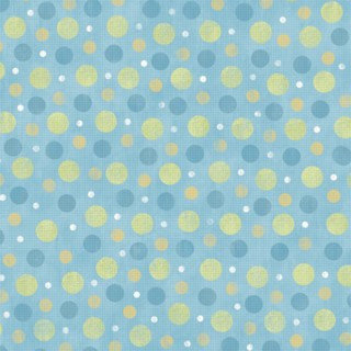 Karen Foster Design - Baby Boy Collection - 12 x 12 Paper - Baby Boy Dots, CLEARANCE