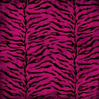Karen Foster Design - Sweet 16 Collection - 12 x 12 Paper - Pink Zebra Print, CLEARANCE
