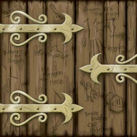 Karen Foster Design - Dragon Collection - 12 x 12 Paper - Dragons Gate