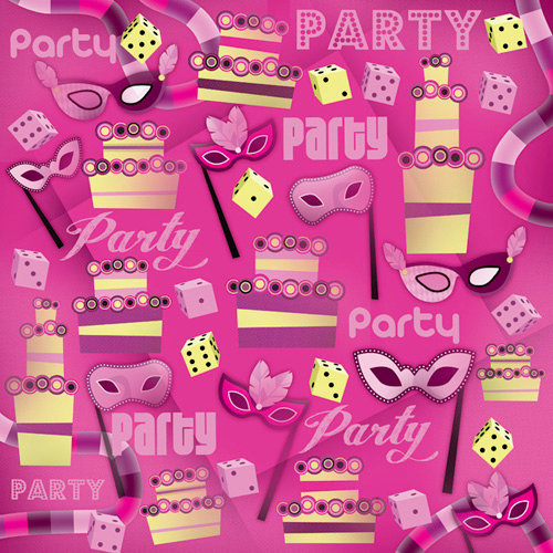 Karen Foster Design - 12 x 12 Paper - Party Party Party