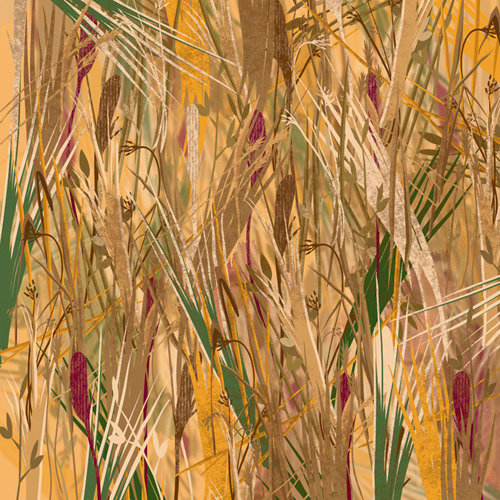 Karen Foster Design - 12 x 12 Paper - Wetland Camouflage