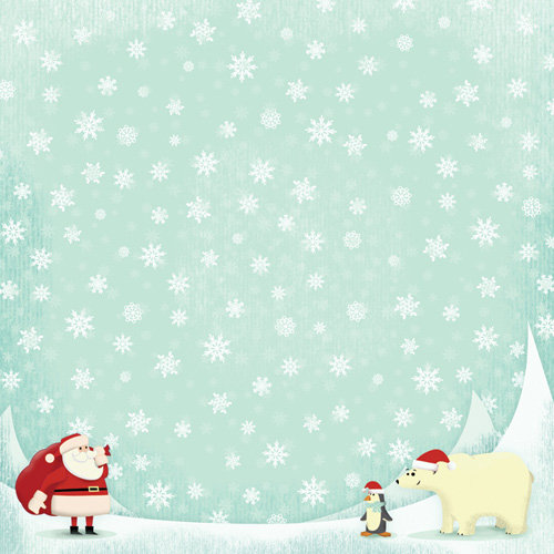 Karen Foster Design - Christmas Collection - 12 x 12 Paper - North Pole