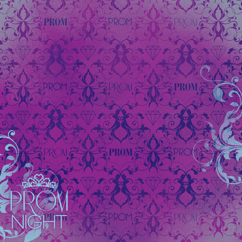 Karen Foster Design - Prom Collection - 12 x 12 Paper - Prom Night