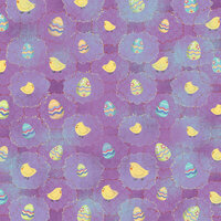 Karen Foster Design - Easter Collection - 12 x 12 Paper - Eggs and Chicks