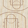 Karen Foster Design - Basketball Collection - 12 x 12 Paper - On The Court