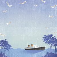 Karen Foster Design - Cruise Collection - 12 x 12 Paper - Let's Sail