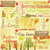 Karen Foster Design - Autumn and Thanksgiving Collection - 12 x 12 Paper - Autumn Harvest Collage