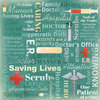 Karen Foster Design - Doctor Collection - 12 x 12 Paper - Family Doctor Collage