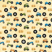 Karen Foster Design - 12 x 12 Paper - Tractors Tractors Tractors