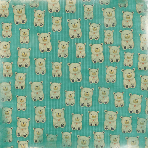 Karen Foster Design - 12 x 12 Paper - Teddy Bears