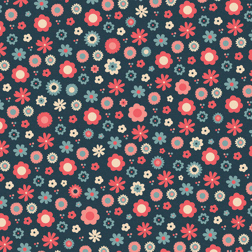 Karen Foster Design - Mother Collection - 12 x 12 Paper - Blooms-n-Dots