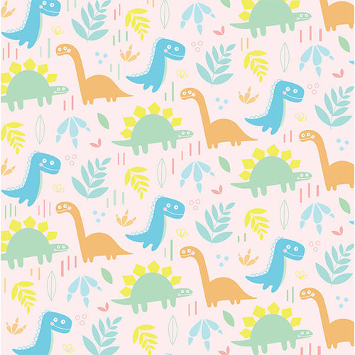 Karen Foster Design - Favorite Things Collection - 12 x 12 Paper - Dinos