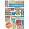 Karen Foster Design Stickers - Travel Phrases, CLEARANCE