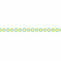 Karen Foster Design - Pavilio Lace Tape - Mini - Sun Son - Blue