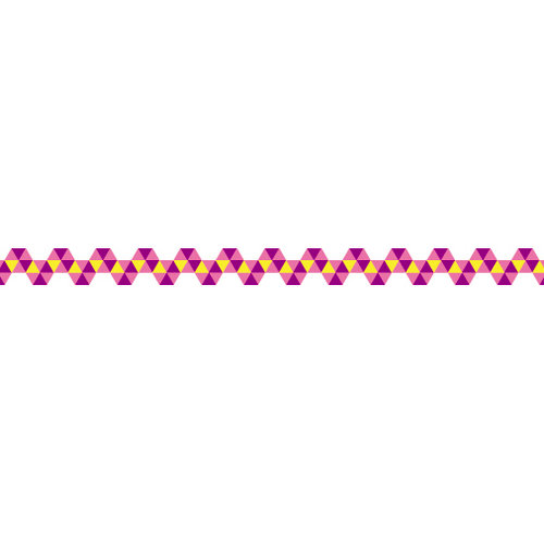 Karen Foster Design - Pavilio Lace Tape - Mini - Spiral - Pink