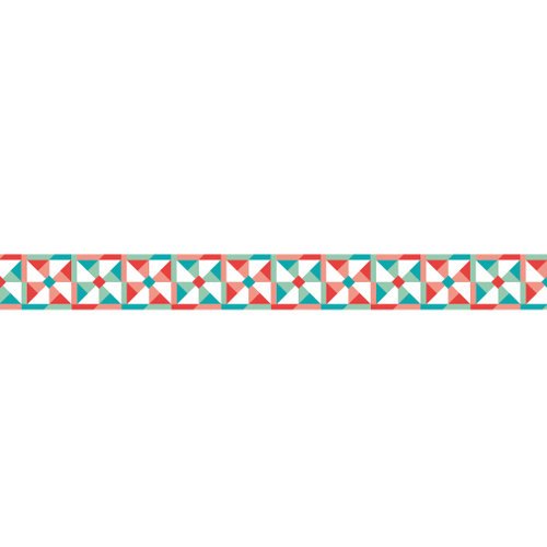 Karen Foster Design - Pavilio Lace Tape - Kazaguruma - Pink