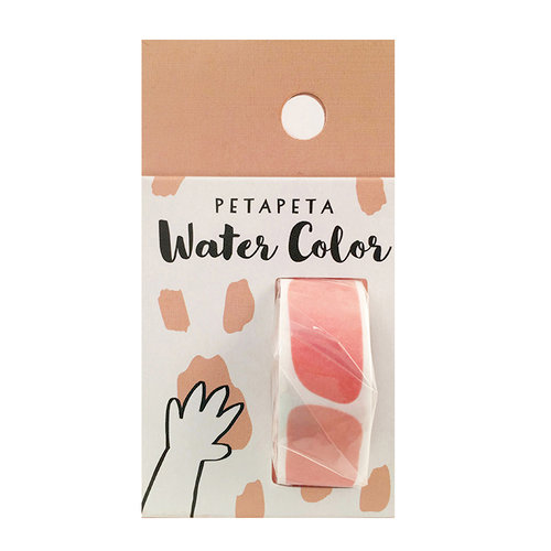 Karen Foster Design - Petapeta - Paper Tape - Water Color - Small - Pink Orange