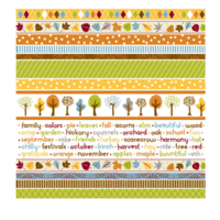 KI Memories - Grateful Thanksgiving Set Collection - Paper - Frosty Patterns - Grateful Multi Stripe, CLEARANCE