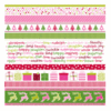 KI Memories - Holiday Collection - Joyful Set - Christmas - Frosty Patterns Paper - Multi Stripe, CLEARANCE