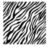 KI Memories - Wild Things Valentine's Collection - Paper - Frosty Patterns - Zebra