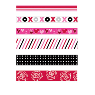 KI Memories - Wild Things Valentine's Collection - Sashes - Ribbon, CLEARANCE