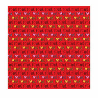 KI Memories - Love Elsie - Zoe Collection - Fabric Paper - Obsession, CLEARANCE