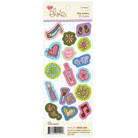KI Memories - Love Elsie - Claire Collection - Chipboard Buttons - Claire Shapes, CLEARANCE