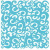 KI Memories - Pop Culture Collection - Lace Cardstock - Perm - Teal