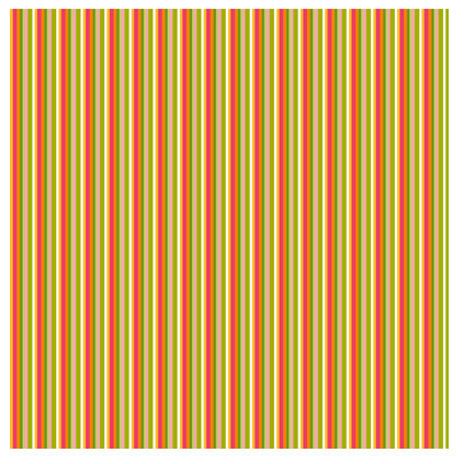 KI Memories - Juicy Summer Collection - 12 x 12 Shimmer Paper - Summer Stripe, CLEARANCE
