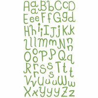 KI Memories - Enchanting Collection - Alphabet Glitter Stickers - Enchanting