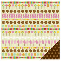 KI Memories - Sweet Life Collection - 12 x 12 Double Sided Paper - Gimmie Sugar