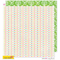 KI Memories - Hot Date Collection - 12 x 12 Double Sided Paper - Candy Hearts