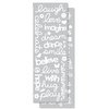 KI Memories - Sticklers - Glitter Stickers - Happy Words
