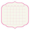 KI Memories - Sew Cute Calendars Collection - 12 x 12 Double Sided Die Cut Paper - Stiletto