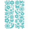 KI Memories - Sticklers - Glitter Stickers - Flutter Icons - Blue