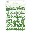 KI Memories - Frosting - 3 Dimensional Puffy Stickers - December