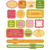 KI Memories - Juicy Summer Collection - 3 Dimensional Stickers - Pop Art Accents - Quotes, CLEARANCE
