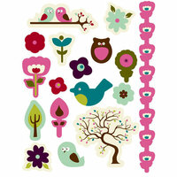 KI Memories - Friendship Collection - 3 Dimensional Stickers - Pop Art Accents - Icons, CLEARANCE