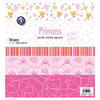 KI Memories - 12 x 12 Specialty Cardstock Paper Pack with Glitter - Princess, CLEARANCE