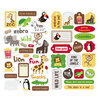 KI Memories - Embellishment Boutique - Chipboard Stickers - Hip Chip Accents - Zoo, CLEARANCE