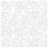 KI Memories - Glitter Lace Cardstock - Twirl White, BRAND NEW