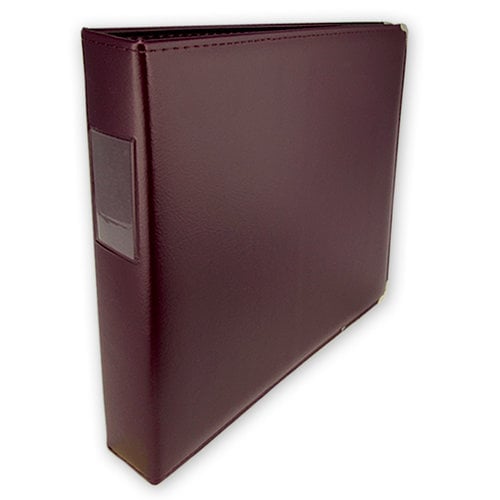 Keeping Memories Alive - 3 Ring Memory Albums - 12x12 - Deep Plum