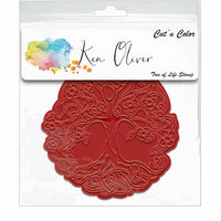 Ken Oliver - Cut 'n Color - Unmounted Rubber Stamps - Tree of Life