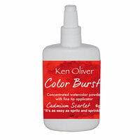 Ken Oliver - Color Burst - Cadmium Scarlet Watercolor Powder