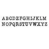 Ken Oliver - Pegz Clickable Alphabet Stamp Set - Uppercase - Medium