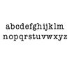 Ken Oliver - Pegz Clickable Alphabet Stamp Set - Lowercase - Medium